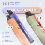 【KIS5】 凱斯 一次性電子煙6500口 拋棄式二合一磁吸款 鎧斯5號