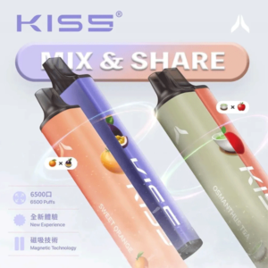 【KIS5】 凱斯 一次性電子煙6500口 拋棄式二合一磁吸款 鎧斯5號